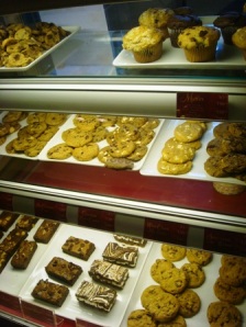 getting me some muffin and cookie before walking around Eastwood Mall